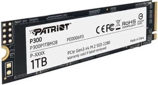 Patriot-minne P300 M.2 1000 GB PCI Express 3.0 NVMe