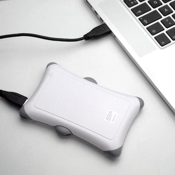 Silicon Power Armor A30 ekstern harddisk 1 TB Hvid