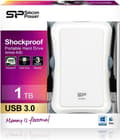 Miniatyrbillede 6 af 6: Silicon Power Armor A30 ekstern harddisk 1 TB Hvid