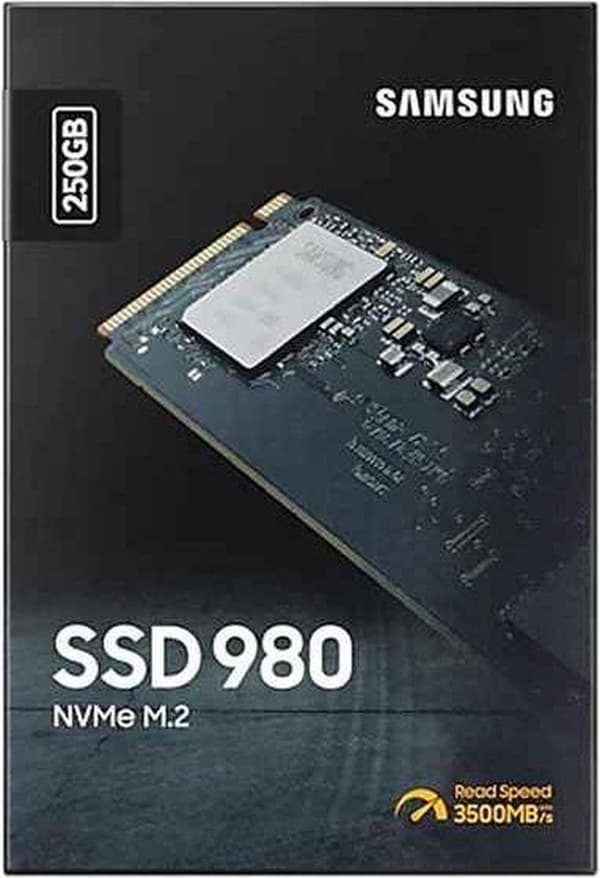 Samsung 980 M.2 250 GB PCI Express 3.0 V-NAND NVMe