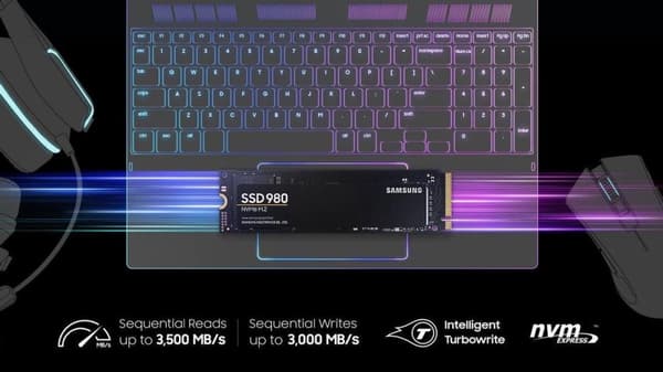Samsung 980 M.2 250 GB PCI Express 3.0 V-NAND NVMe