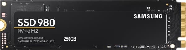 Samsung 980 M.2 250 GB PCI Express 3.0 V-NAND NVMe