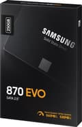 Miniatyrbillede 9 af 11: Samsung 870 EVO 2,5" 250 GB Serial ATA III V-NAND