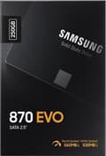 Miniatyrbillede 2 af 11: Samsung 870 EVO 2,5" 250 GB Serial ATA III V-NAND