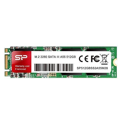 Silicon Power SP512GBSS3A55M28 intern solid state-enhet M.2 512 GB Serial ATA III SLC