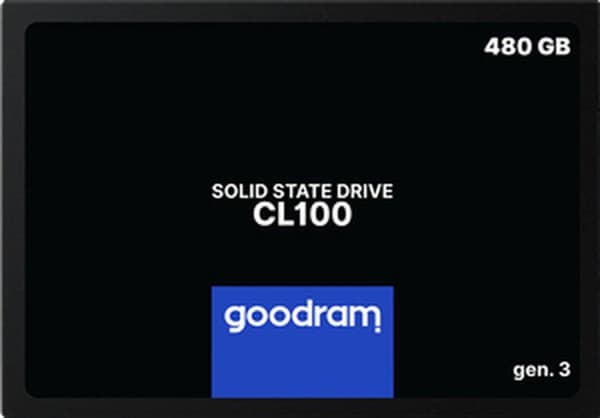 SSD Goodram CL100 Gen. 3 480GB Sata III 2,5 Detaljhandel