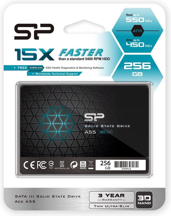 Silicon Power Ace A55 2,5" 256 GB Serial ATA III 3D TLC