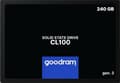 Miniatyrbillede 1 af 10: SSD GOODRAM CL100 Gen. 3 240GB SATA III 2.5