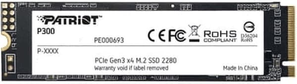 PATRIOT P300 M.2 PCI-EX4 NVME 256GB