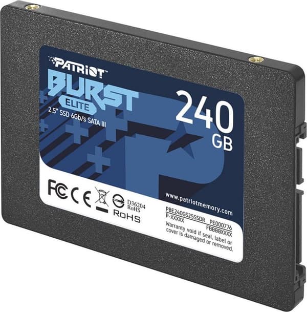 Patriot Memory BURST Elite 2,5" 2,5" 240 GB Serial ATA III
