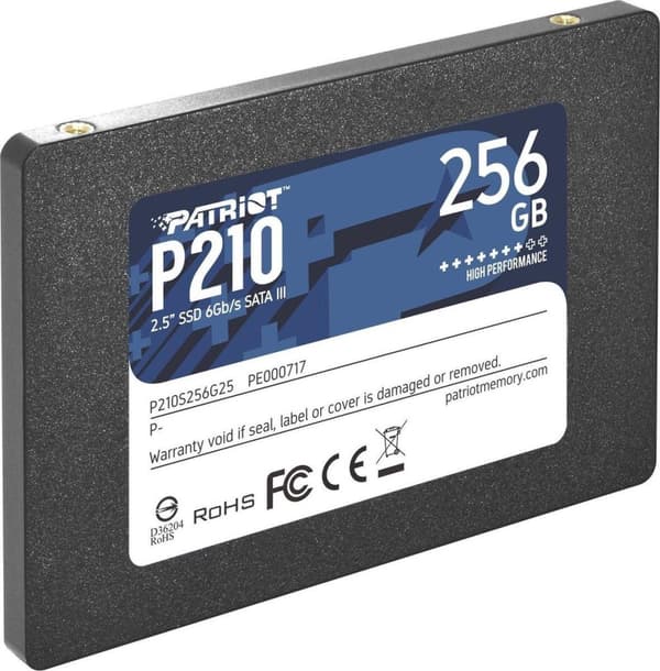Patriot-minne P210 2,5" 256 GB seriell ATA III