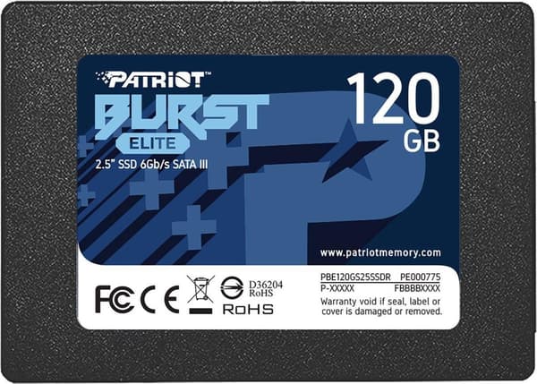 Patriot Memory BURST Elite 2.5" 2.5" 120 GB Serial ATA III