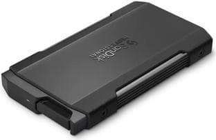 WESTERN DIGITAL PROFESSIONAL PRO BLADE M.2 SSD TRANSPORT 1TB USB TYP C (SDPM2NB-001T-GBAND) Svart