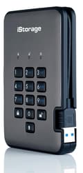 Pikkukuva 3 / 6: iStorage diskAshur Pro 2 - Kiintolevy - salattu - 500 Gt - ulkoinen (kannettava) - USB 3.1 - FIPS 197 - FIPS 140-2, taso 3, 256-bittinen AES-XTS (IS-D