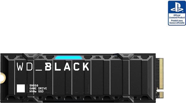 SanDisk WD BLACK SN850+JÄHDYSSIELLE PS5:lle 1TB (WDBBKW0010BBK-WRSN)