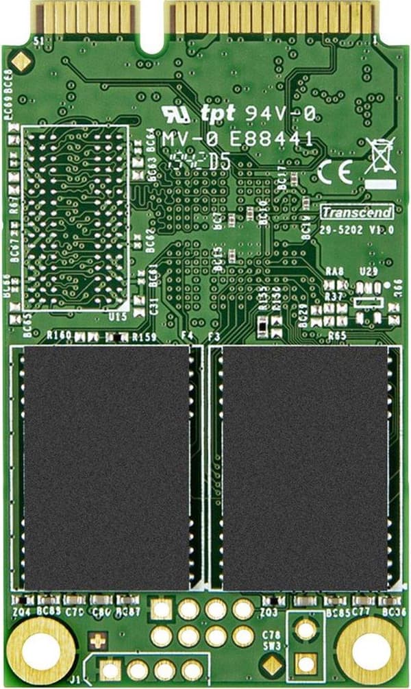 Transcend MSA452T-I 512 GB mSATA SSD-harddisk SATA 6 Gb/s Retail TS512GMSA452T-I