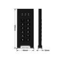 Miniatyrbild 4 av 5: iStorage diskAshur M² - SSD - krypterad - 500 GB - extern (bärbar) - USB 3.2 Gen 1 - 256-bitars AES-XTS, FIPS 197 PUB, FIPS 140-3 Nivå 3