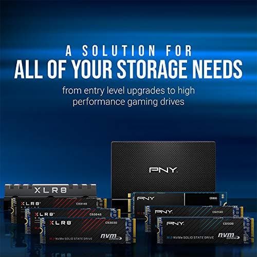 PNY CS1030 M280CS1030-2TB-RB M.2 NVMe PCIe Gen3 x4 Intern Solid State Drive (SSD)