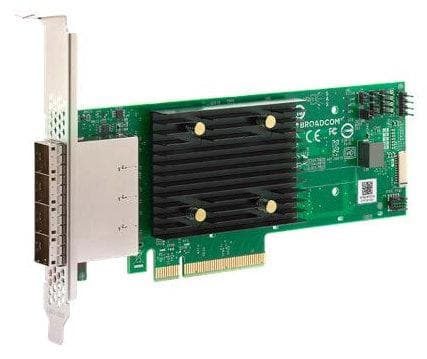 Lenovo ThinkSystem 440-16e - tallennusohjain - 16 kanavaa/kanava - SATA 6Gb/s / SAS 12Gb/s - matala profiili - PCIe 4.0 x8 - ThinkSystem SR650 V2 7Z73 Monivärinen