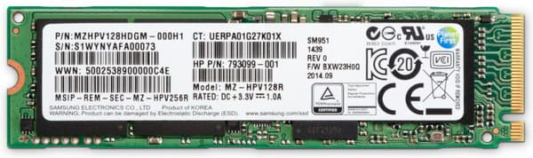 HP Z Turbo Drive G2 - SSD - 512GB - intern - M.2 - PCI Express 3.0 x4 (NVMe) - för arbetsstation Z8 G4 (1PD51AA)