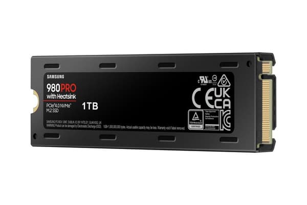 Samsung 980 PRO med Heatsink - Intern SSD - M.2 NVMe - PS5 kompatibel - 1TB