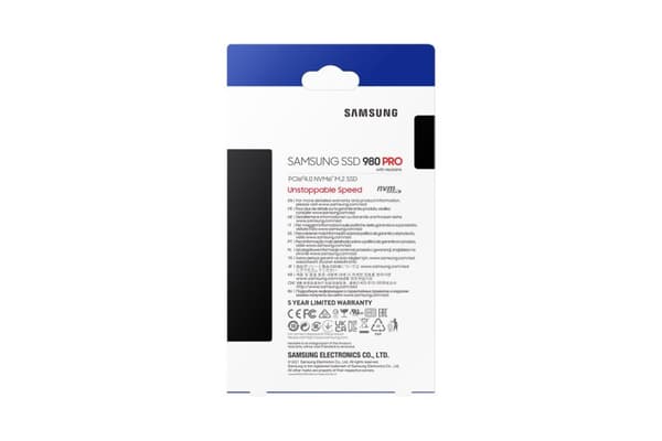 Samsung 980 PRO med Heatsink - Intern SSD - M.2 NVMe - PS5 kompatibel - 1TB