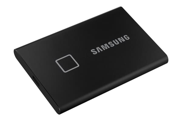 Samsung Ekstern SSD T7 Touch - 1TB - Sort