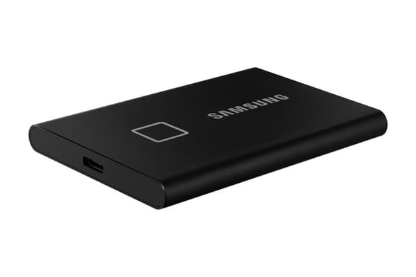 Samsung Ekstern SSD T7 Touch - 1TB - Sort