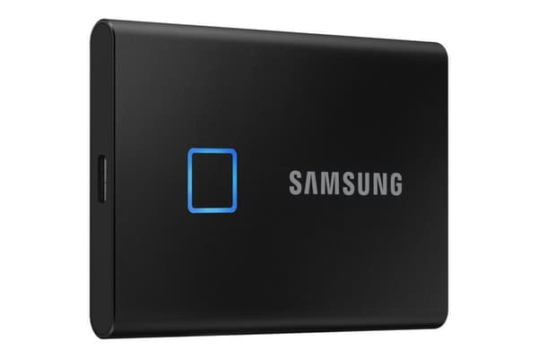 Samsung Ekstern SSD T7 Touch - 1TB - Sort
