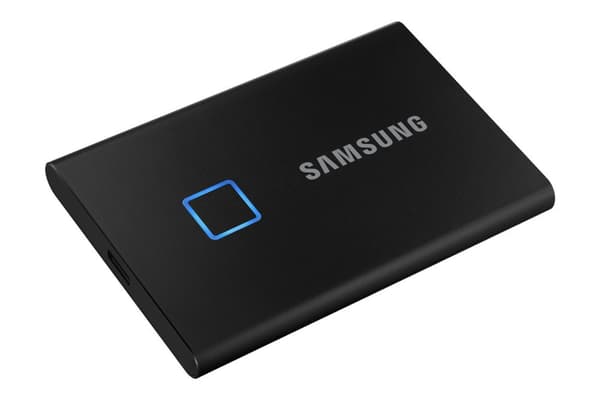 Samsung Ekstern SSD T7 Touch - 1TB - Sort