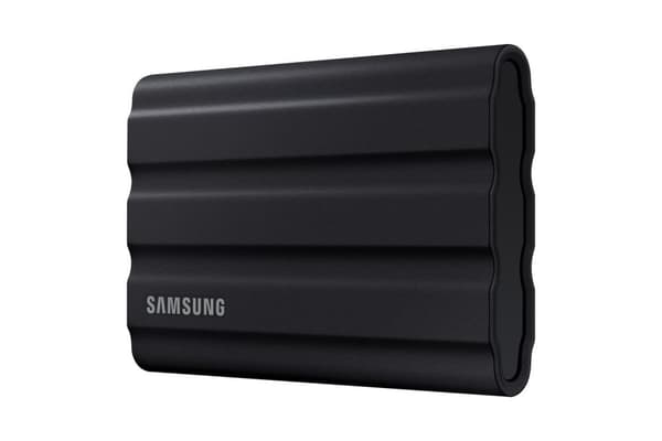 Samsung T7 Shield - Ulkoinen SSD - 1 Tt / musta