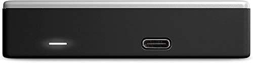 WD My Passport Ultra WDBC3C0020BSL - Harddisk - krypteret - 2TB - ekstern (bærbar) - USB3.0 (USB-C-stik) - 256-bit AES - sølv (WDBC3C0020BSL-WESN)