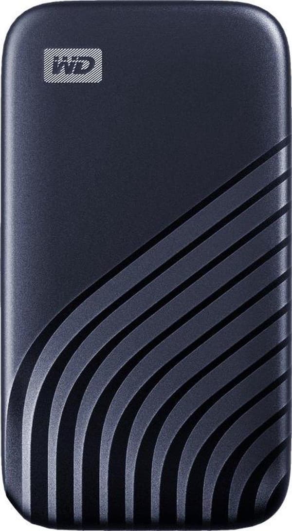 Western Digital My Passport SSD - Extern SSD - 500 GB Midnight Blue