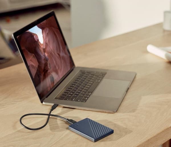 Western Digital My Passport til Mac - Ekstern harddisk - 2TB Blå