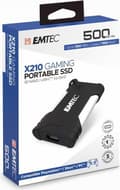 Pikkukuva 1 / 5: Emtec SSD 3.2Gen2 X210G 500GB kannettava (ECSSD500GX210G)