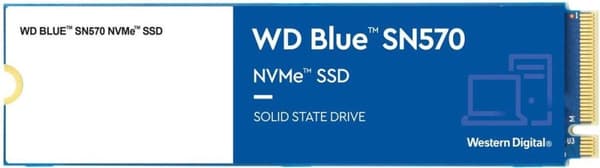 Western Digital WD Blue SN570 - M.2 Intern SSD - NVMe - 1TB