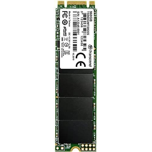 Transcend MTS820S - SSD - 960 GB - intern - M.2 2280 - SATA 6 Gb/s