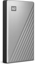 Miniatyrbild 3 av 3: WD My Passport Ultra 1 TB Extern hårddisk (2,5 tum) USB-C Silver WDBC3C0010BSL-WESN