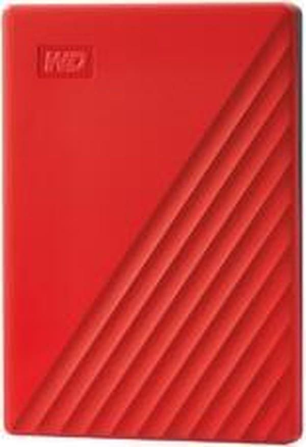 Western Digital My Passport - Ekstern harddisk - 2 TB Rød