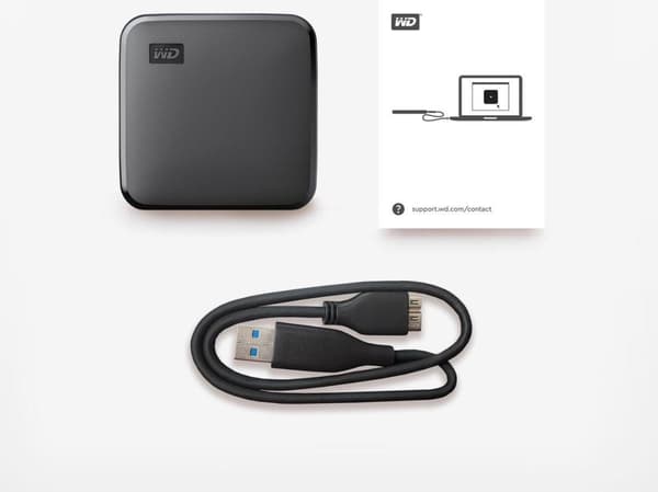 Western Digital Elements SE SSD - Ekstern SSD - USB 3.0 - 480 GB