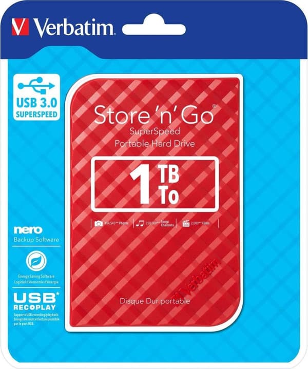 Verbatim Store 'n' Go - Ekstern harddisk - 1 TB