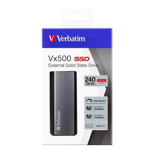 Verbatim Vx500 ekstern SSD 240GB