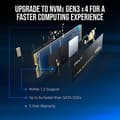 Miniatyrbillede 4 af 6: PNY CS1030 - SSD - 1TB - intern - M.2 2280 - PCIe 3.0 x4 (NVMe) (M280CS1030-1TB-RB)
