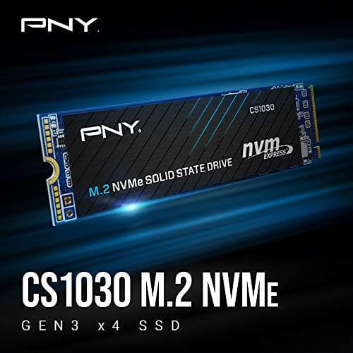 PNY CS1030 - SSD - 1TB - intern - M.2 2280 - PCIe 3.0 x4 (NVMe) (M280CS1030-1TB-RB)