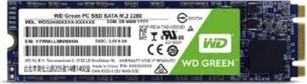 WD Green SSD WDS480G2G0B - Solid State Drive - 480 Gt - sisäinen - M.2 2280 - SATA 6 Gb/s