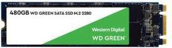 WD Green SSD WDS480G2G0B - Solid State Drive - 480 Gt - sisäinen - M.2 2280 - SATA 6 Gb/s