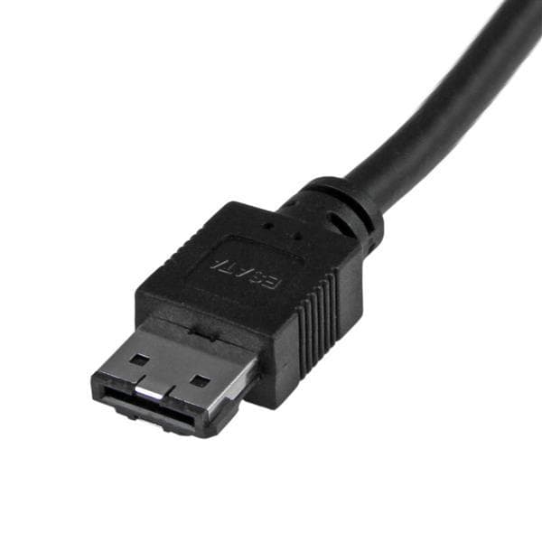 StarTech.com 80 cm:n USB 3.0 - eSATA-kiintolevyt / HDD / SSD / ODD-kaapeli - S-ATA 6 Gb/s - Tallennusohjain - eSATA 6 Gb/s - 6 Gbit/s - USB 3.0