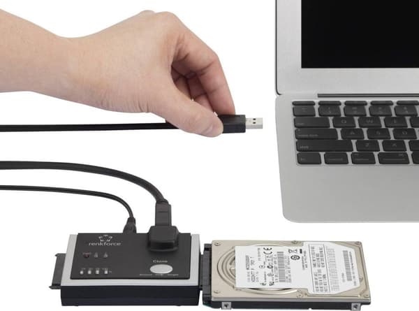 Renkforce 1-vejs Harddisk kopidrev SATA