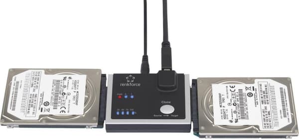 Renkforce 1-vejs Harddisk kopidrev SATA