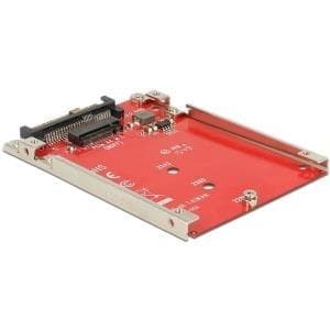 Delock 2.5? Omvandlare U.2 SFF-8639 > M.2 NVMe Key M - 7 mm (62725)